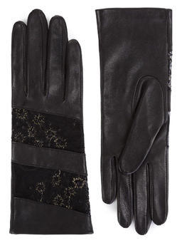 Перчатки женские б/п IS01008 black/bronze - Eleganzza фото 4