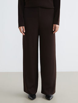 Beli Lastikli Geni? Pa?a Kad?n Triko Pantolon