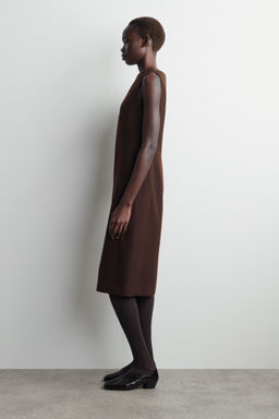 VESTIDO MIDI ESTRUCTURADO DE LANA - H&m фото 6