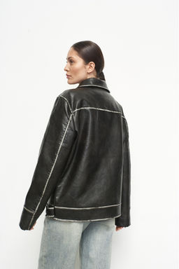 Куртка-косуха утепленная Black - Erist store фото 9