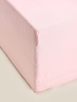 Простыня на резинке 1.5-спальная SL Home, 140200+30 см, розовая, модал - Sima-land home фото 15