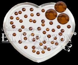El Corazon Стразы стеклянные 100шт/118 SS6-топаз(св-коричн.)