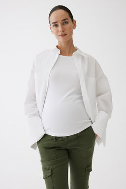 MAMA Pantalon cargo ajustado - H&m фото 3