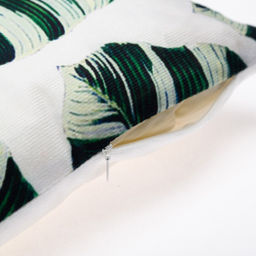 Наволочка декоративная Этель Тропики Leaves 40х40 см, велюр фото 4