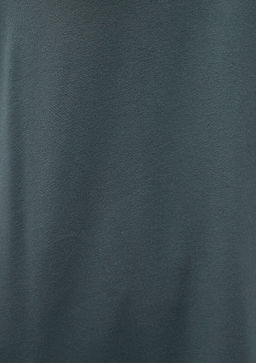 V Yaka Yesil Basic Viskoz Tisort - Mavi фото 6