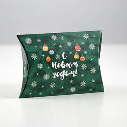 Цена за 5 шт. Коробка сборная фигурная С новым годом, 11 8 2 см - Дарите счастье фото 2