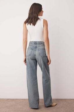 Mavi Yuksek Bel Genis Paca Wide Leg Jeans TWOAW26JE00089 - Trendyolmilla фото 4