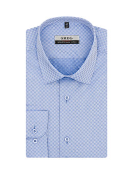 Сорочка мужская длинный рукав GREG 223/231/8702/Z