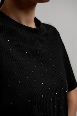 Арт. 3402/2 Футболка женская 44-52 (5 шт) Цвет:черный - Калинка фото 14