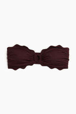 Top de bikini bandeau con relleno - H&m фото 2