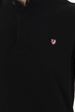 Мужская черная базовая футболка - U.s. polo assn фото 7