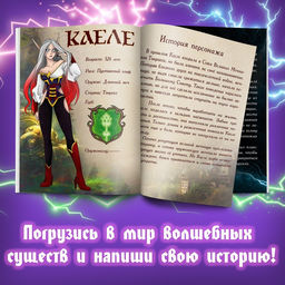 Книга для фанфика Создай историю. Решение судьбы, 16 стр., Аниме - Буква-ленд фото 2