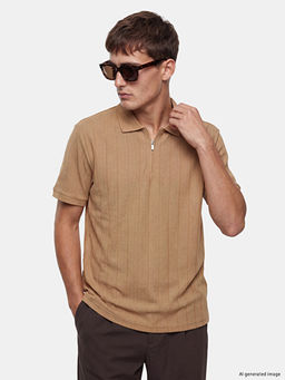 Polo Yaka Erkek Penye Ti??rt