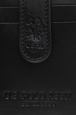 Мужская черная визитница - U.s. polo assn фото 7