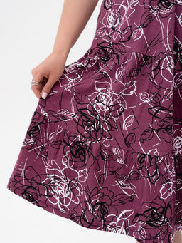 Сарафан( платье) с ярусной юбкой хлопок 100% - Binita фото 12