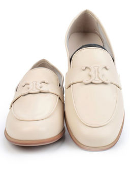 06-PDJ70-2 BEIGE Туфли женские (натуральная кожа) - Фабричный китай фото 9