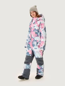 Комбинезон 8з1226 фламинго/серый - Nikastyle фото 3