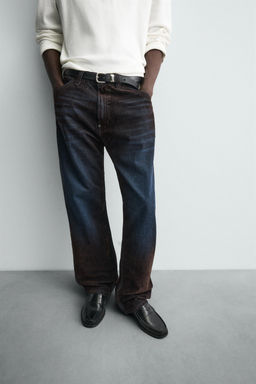BAGGY FIT JEANS WITH VISCOSE - Zara фото 5