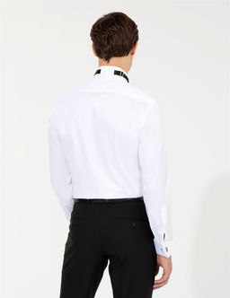 Beyaz Slim Fit Smokin G_mlek - Pierre cardin фото 5