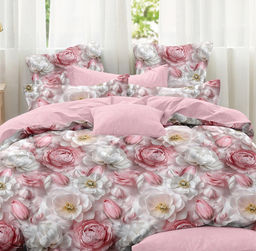 КПБ Поплин Эксклюзив (молния) - ДАЛИЯ Семейный (нав.70х70)