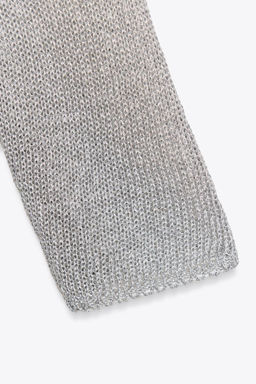 METALLIC KNIT JUMPER - Zara фото 7