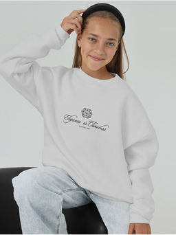 Свитшот Начес Элегант Какао Девочка - София фото 23