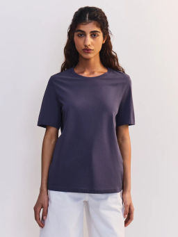 базовая футболка из хлопка REGULAR0626-39 / Zarina фото 3