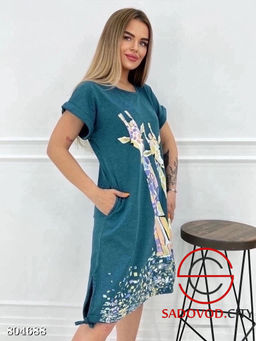 туника женская с рисунком