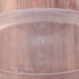 Цена за 100 шт. Контейнер одноразовый «Юпласт», пластик, 1 л, 13.8×10.2×12.7 см, прозрачный