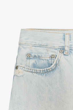 ZW COLLECTION HIGH-WAIST PALAZZO JEANS - Zara фото 14