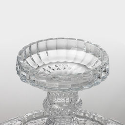 Ваза для фруктов MEY-JI, 36×23 см, стекло, прозрачное