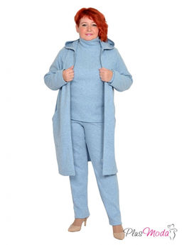 Жакет-куртка Модель №1863 размеры 44-84 - Plusmoda фото 48