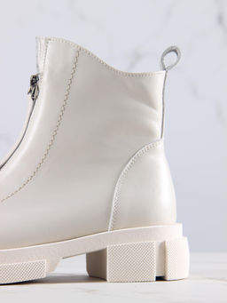 Ботинки 330.21074m.Бежевый/Шерсть