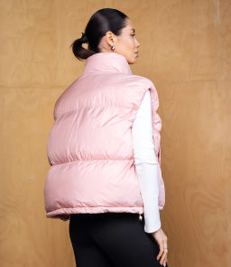Жилет #КТ6997, пудровый - Dommod фото 3