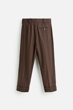 STRIPED TROUSERS X HARRY LAMBERT - Zara фото 7