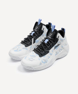 Кроссовки баскетбольные JOGEL Playmaker, белый/голубой/черный  фото 2