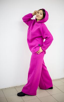 507 Костюм с толстовкой, начес, блюстоун - Knitka wear фото 6