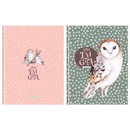 Бизнес-блокнот А5 80л. "White enigma" ("BG", ББ5т80_лм 11156) матовая ламинация