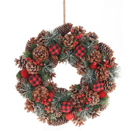 Изделие декоративное "Венок", L33 W8 H33 см