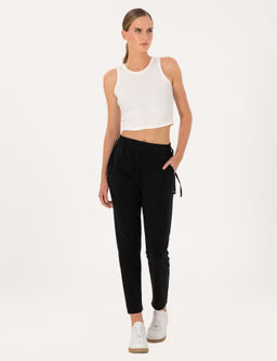 Siyah Regular Fit Modal Kar___ml_ E_ofman Alt_