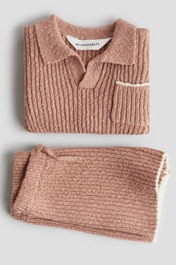 Conjunto de 2 piezas en punto boucl? - H&m фото 3