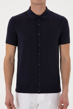 Erkek Regular Fit Lacivert D__meli Triko Ti__rt Sepette S_rpriz _ndirim - U.s. polo assn фото 6