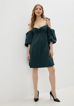 Платье-трапеция с рукавами-буф - Incity фото 2