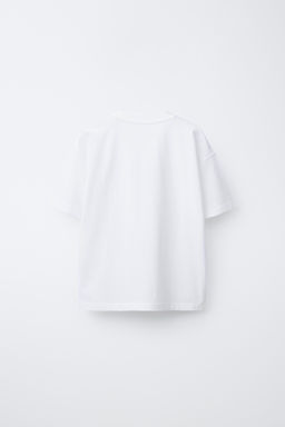 CAMISETA ESTAMPADO TEXTO / Blanco - Zara фото 2