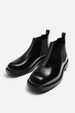 LEATHER CHELSEA BOOTS - LIMITED EDITION - Zara фото 2