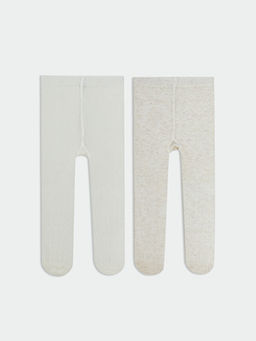 K?z Bebek Triko K?lotlu ?orap 2li