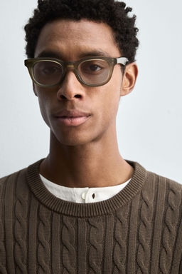 COTTON-HEMP TEXTURED SWEATER - Zara фото 6