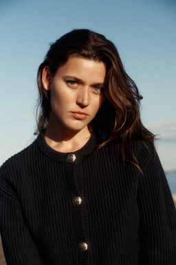 Cardigan en punto de canale - H&m фото 2