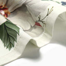 Дорожка на стол Этель Red flowers 40?146 см, 100% хлопок, саржа 190 г/м?