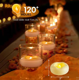 Плавающие фигурные чудо свечи, Led свечи для создания романтики